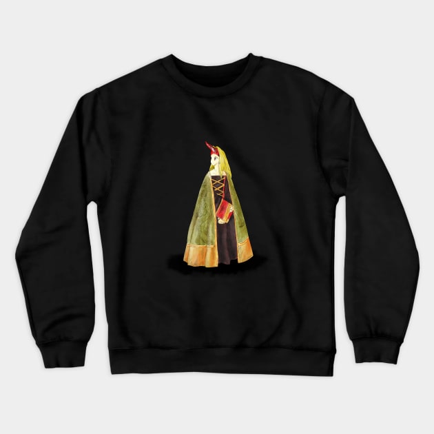 Summoner Crewneck Sweatshirt by GingerCatGirlPrime 